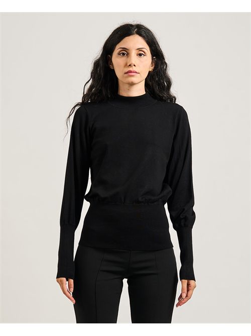 Silvian Heach women's turtleneck sweater SILVIAN HEACH | GPA25041LUBLACK